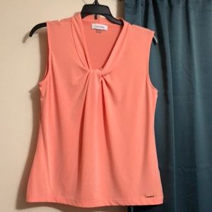 Calvin Klein sleeveless blouse